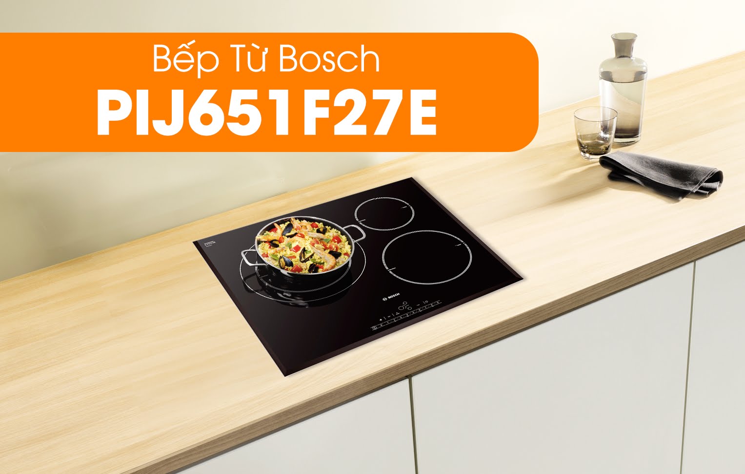 Tai sao nên chọn bếp từ Bosch