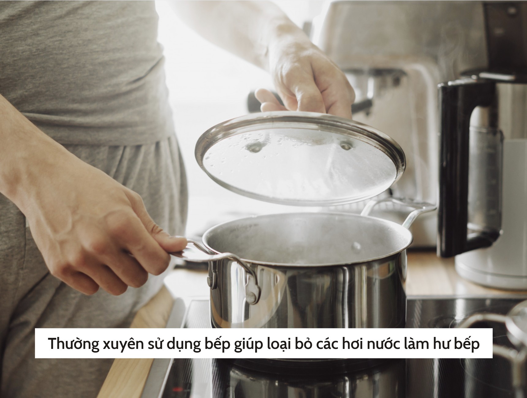 Lắp đặt bếp từ đúng kỹ thuật