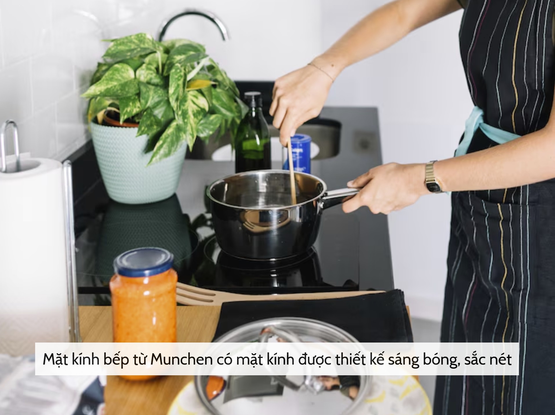 mặt kính bếp từ chính hãng
