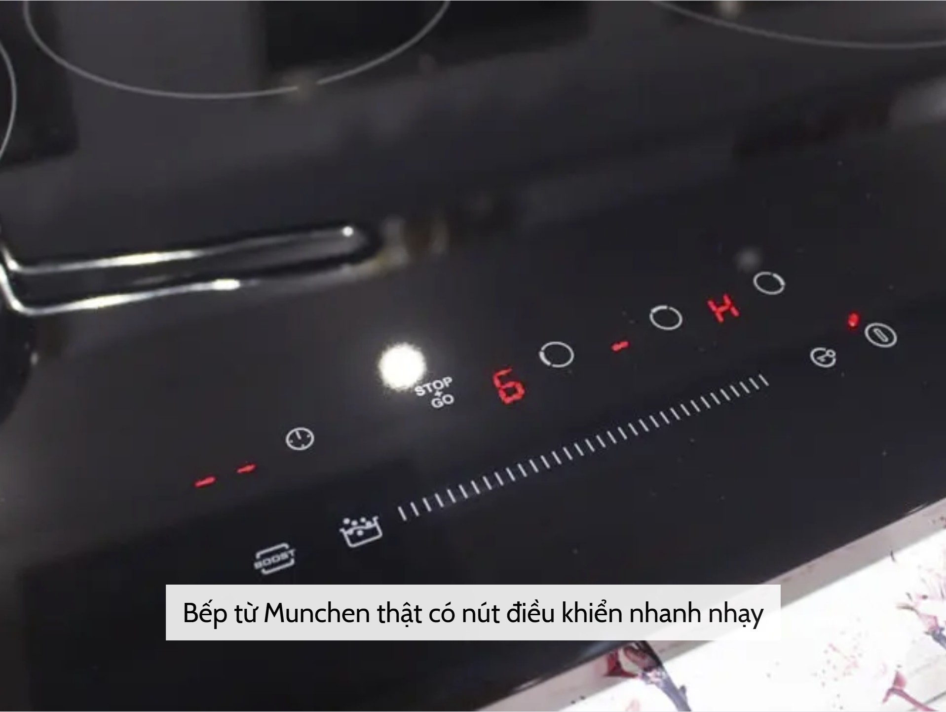 Nút điều khiển bếp từ Munchen chính hãng