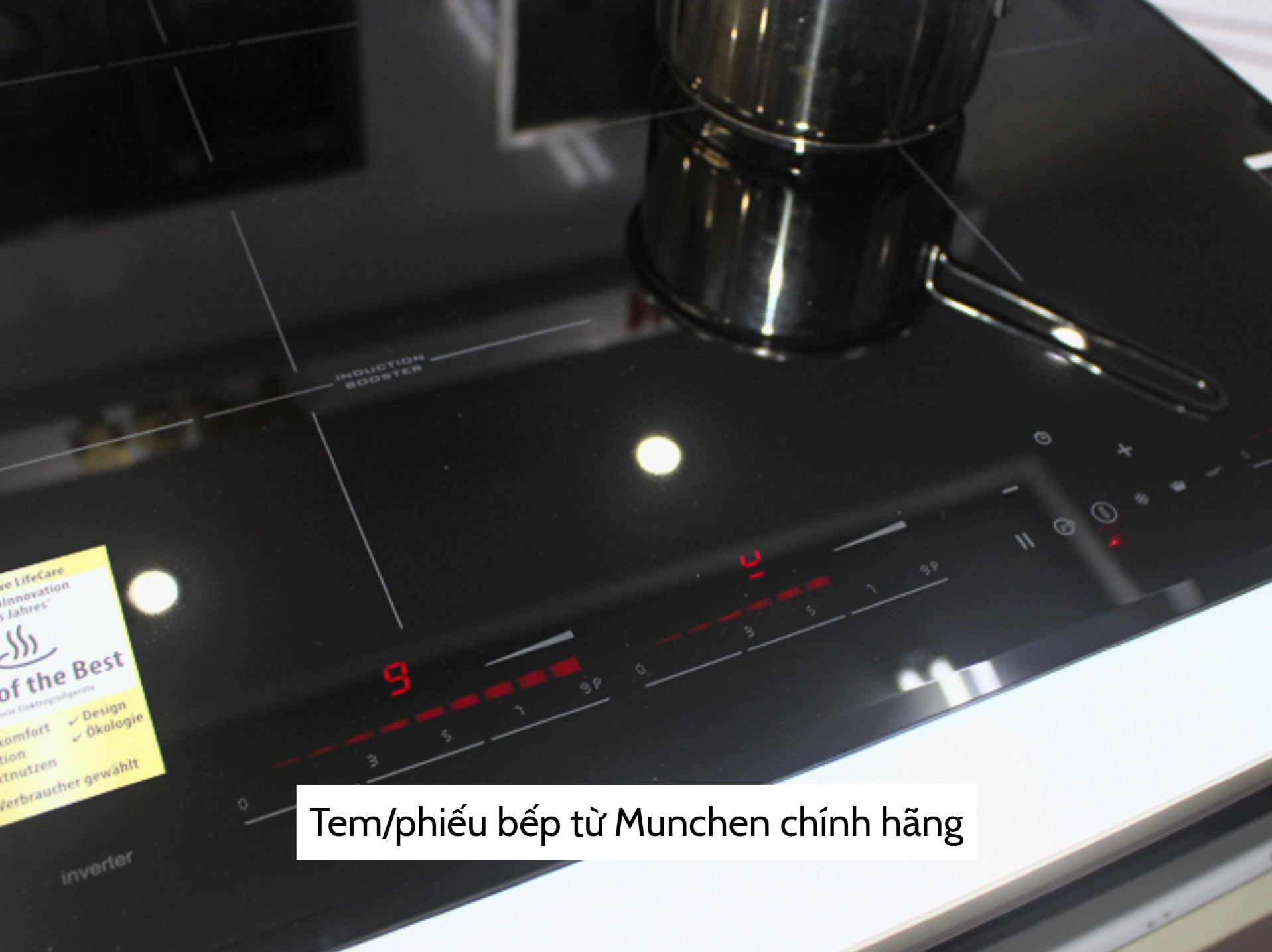 Tem phiếu bếp từ chính hãng