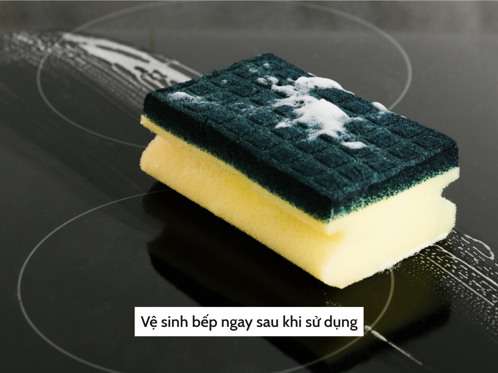 Vệ sinh bếp ngay sau khi sử dụng